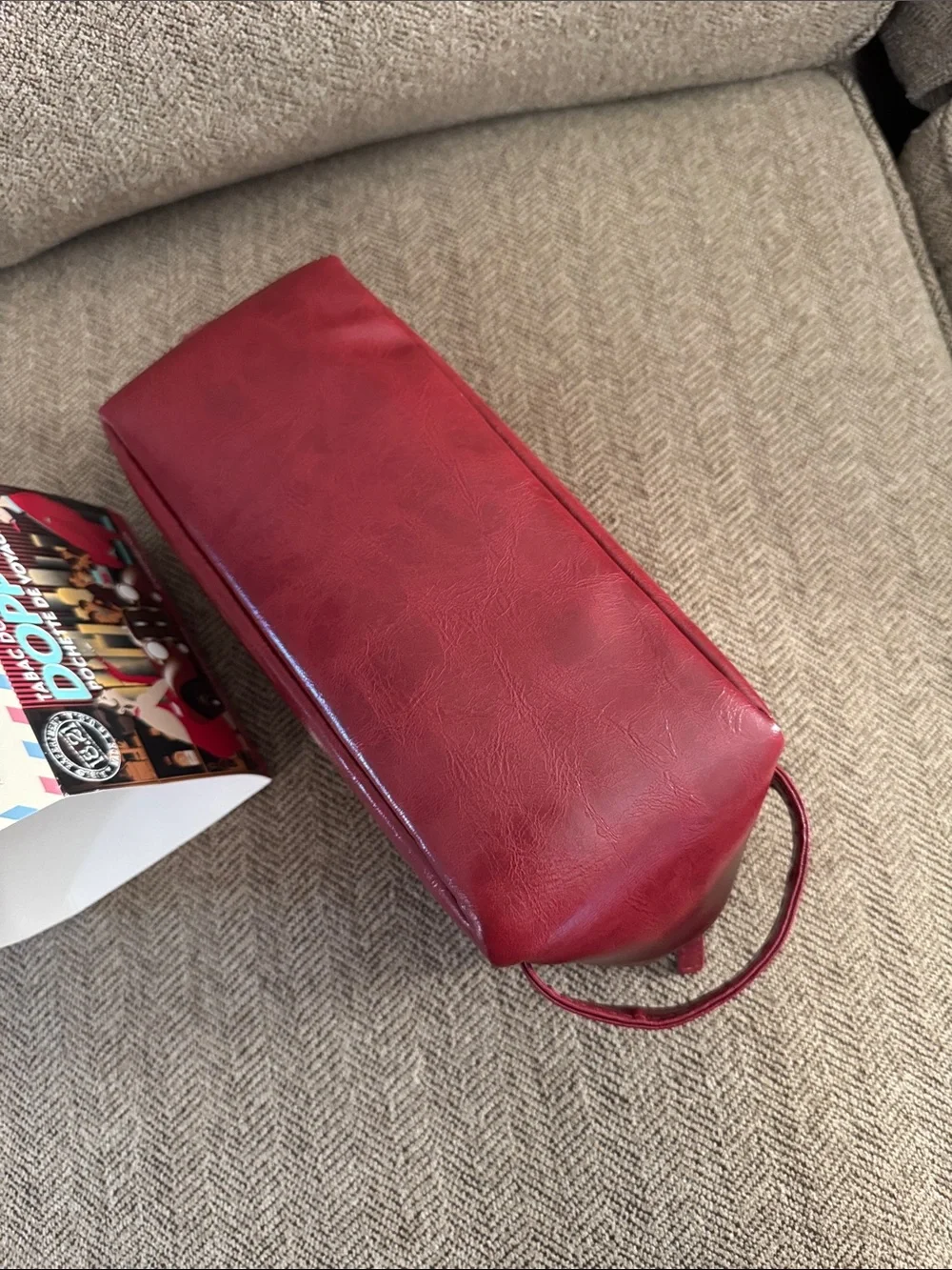 NEW 18.21 Man Made Sweet Tobacco Dopp Kit Travel Pouch